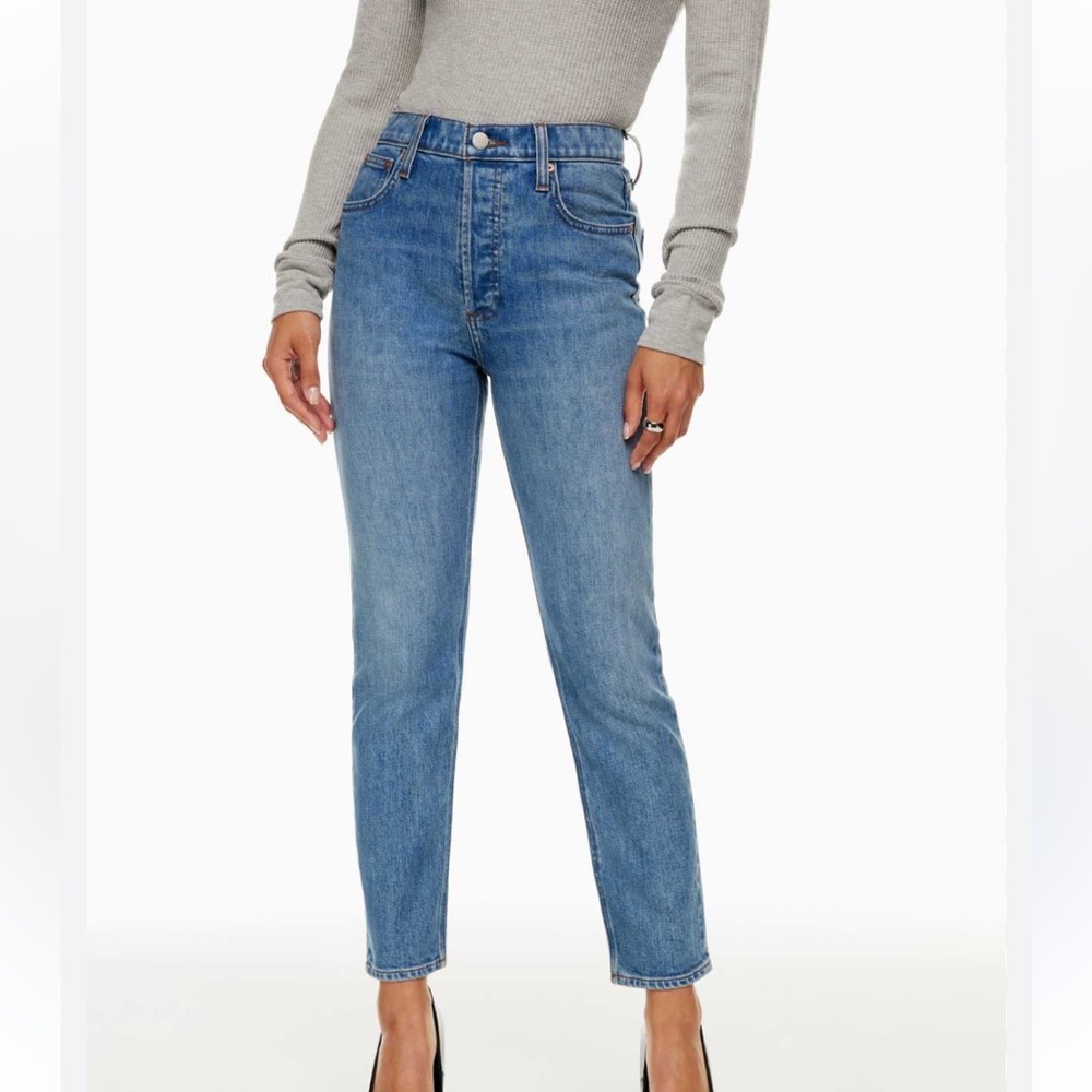 Aritzia High Rise Women Jeans - Blue